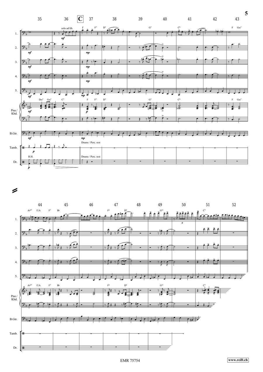 Indiana by Jirka Kadlec Bassoon - Sheet Music page 5