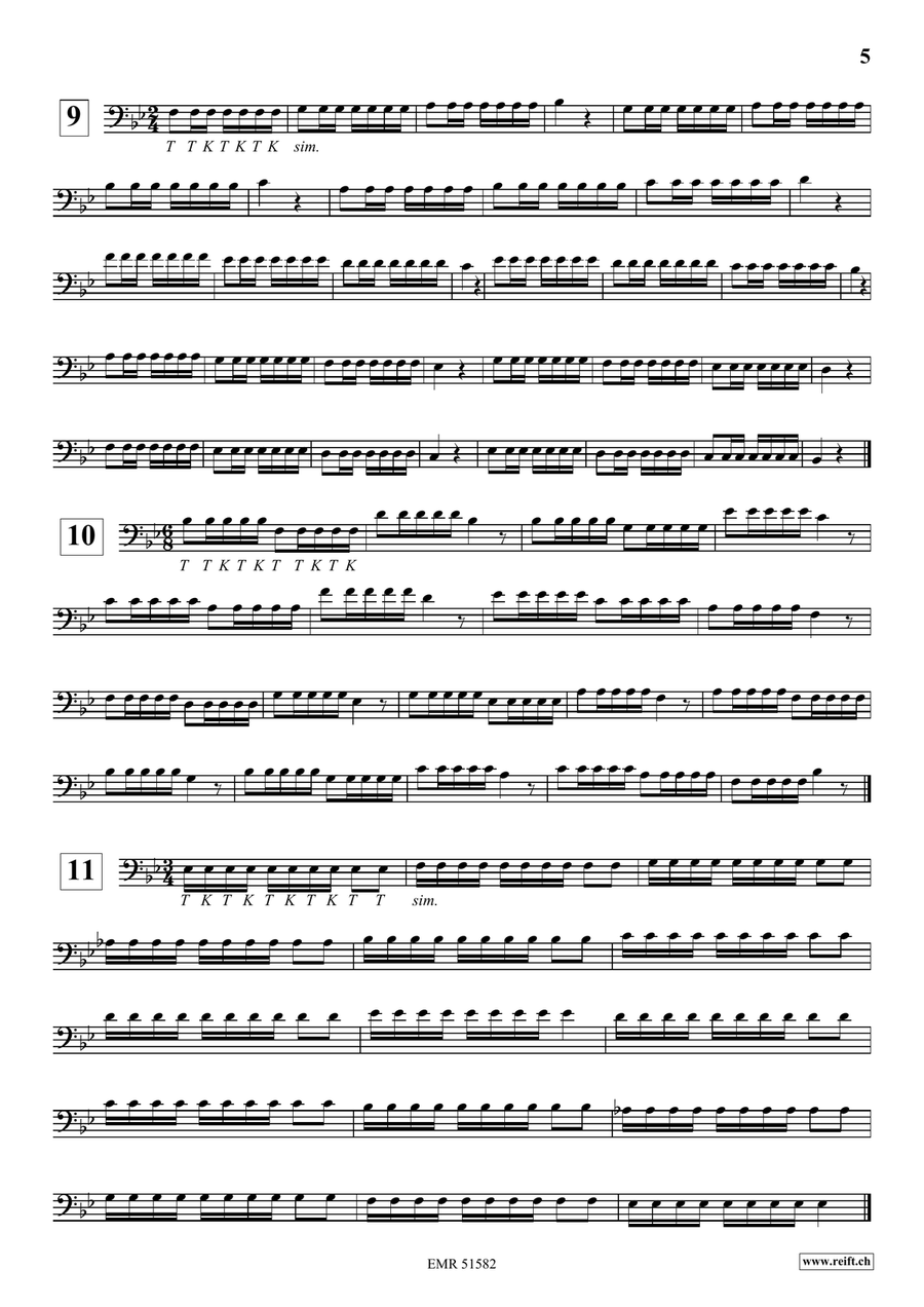 Arban Method Volume 3 Arban Method Volume 3 Baritone Horn BC scores gallery preview page 7