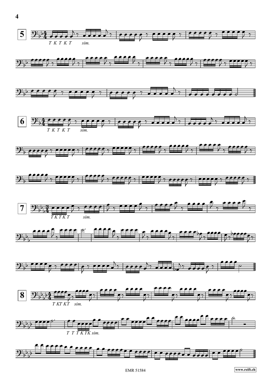 Arban Method Volume 3 Arban Method Volume 3 Trombone scores gallery preview page 6
