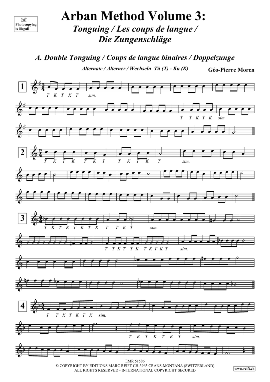 Arban Method Volume 3 Arban Method Volume 3 Score scores gallery preview page 5