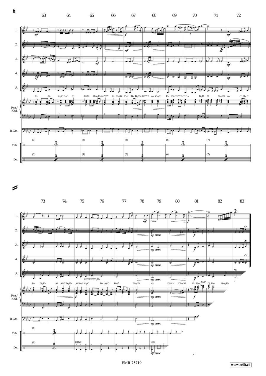 The Last Rose Of Summer The Last Rose Of Summer Cornet scores gallery preview page 4