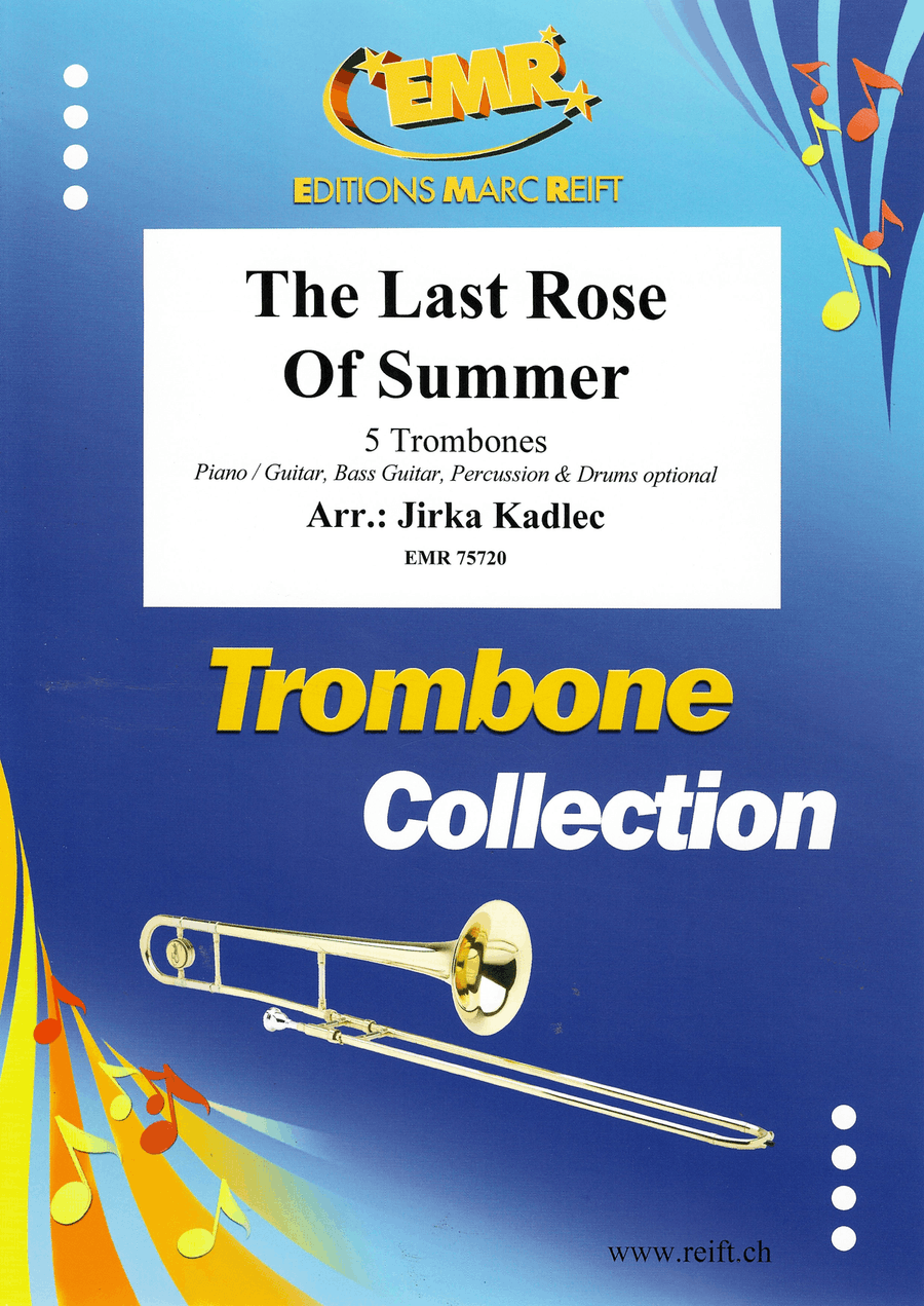 The Last Rose Of Summer The Last Rose Of Summer Trombone scores gallery preview page 1
