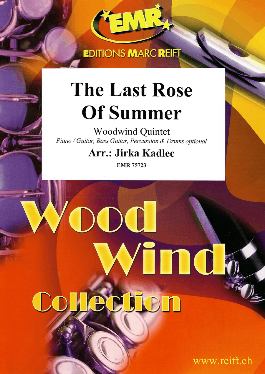 The Last Rose Of Summer The Last Rose Of Summer Woodwind Quintet scores gallery preview page 1