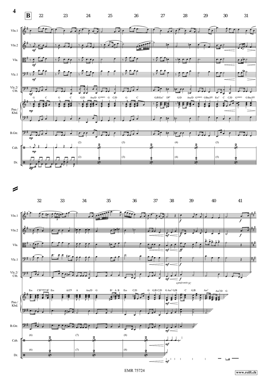 The Last Rose Of Summer The Last Rose Of Summer String Orchestra scores gallery preview page 4