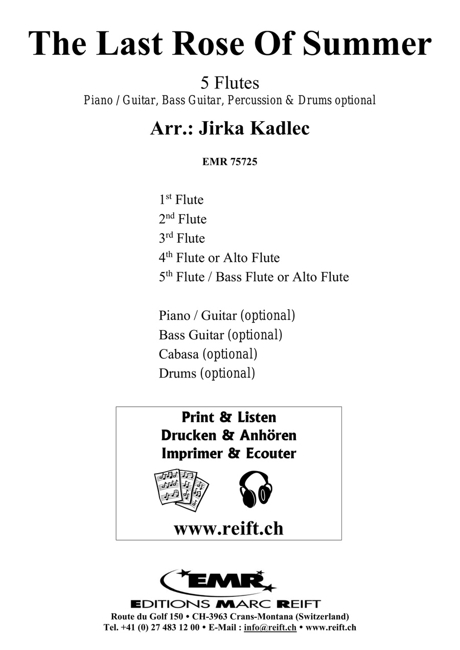 The Last Rose Of Summer The Last Rose Of Summer Flute scores gallery preview page 2