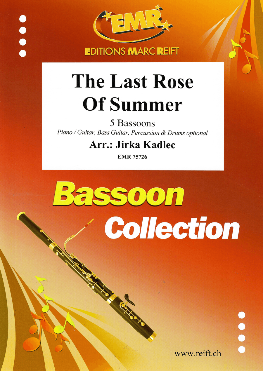 The Last Rose Of Summer The Last Rose Of Summer Bassoon scores gallery preview page 1