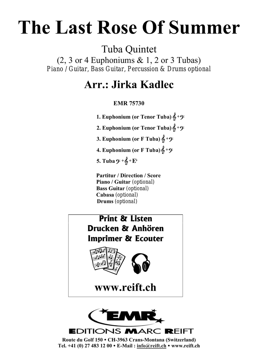 The Last Rose Of Summer The Last Rose Of Summer Tuba scores gallery preview page 2
