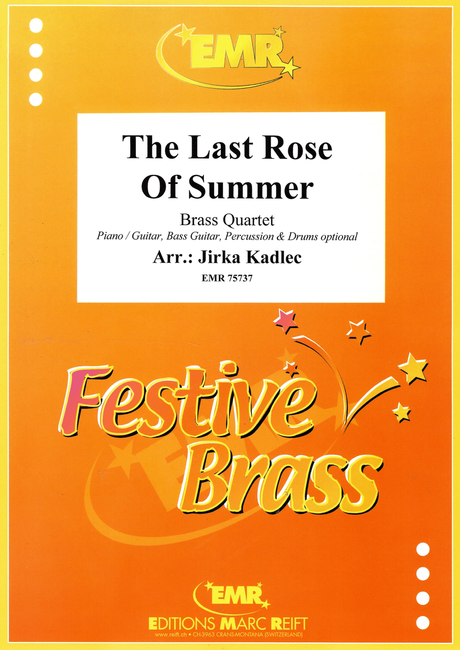 The Last Rose Of Summer The Last Rose Of Summer Brass Quartet scores gallery preview page 1