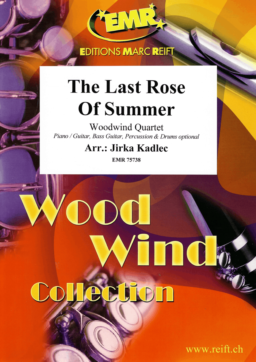 The Last Rose Of Summer The Last Rose Of Summer Woodwind Quartet scores gallery preview page 1
