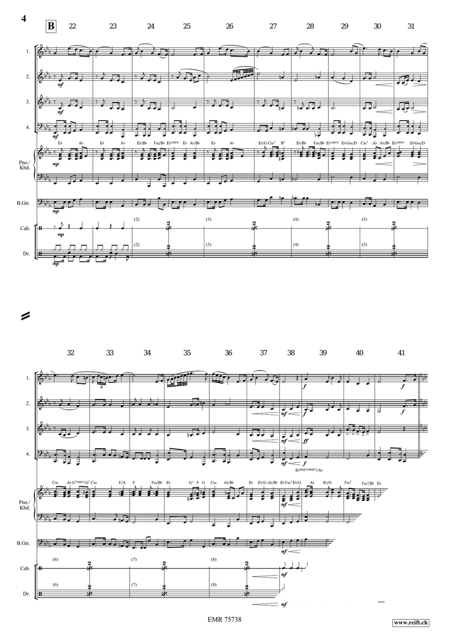 The Last Rose Of Summer The Last Rose Of Summer Woodwind Quartet scores gallery preview page 4