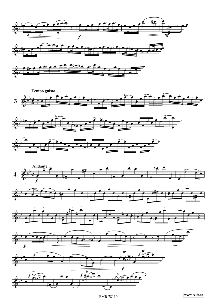 24 Melodic Studies 24 Melodic Studies Oboe Solo scores gallery preview page 4