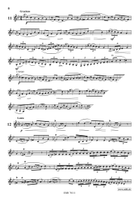 24 Melodic Studies Bass Clarinet scores gallery preview page 9