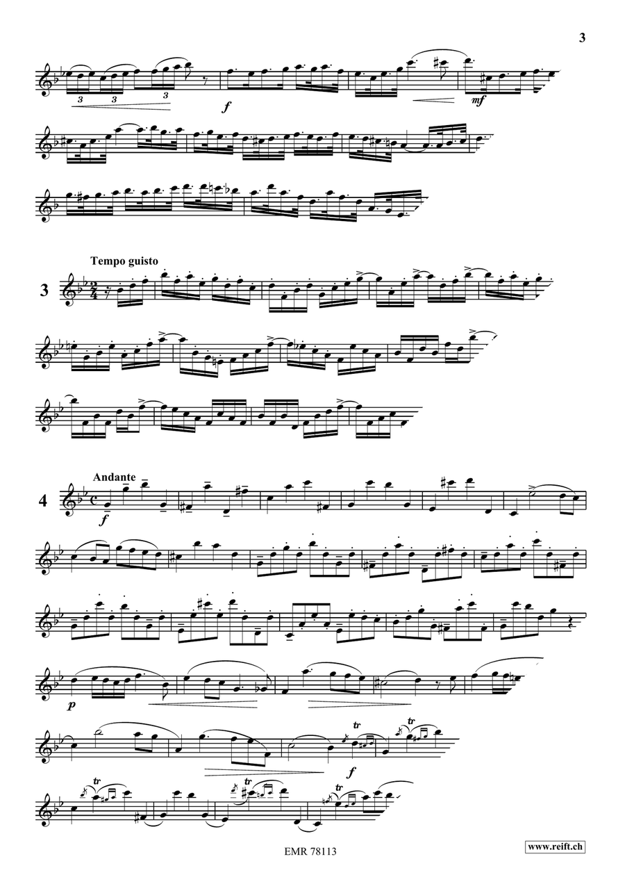 24 Melodic Studies 24 Melodic Studies Soprano Saxophone scores gallery preview page 4