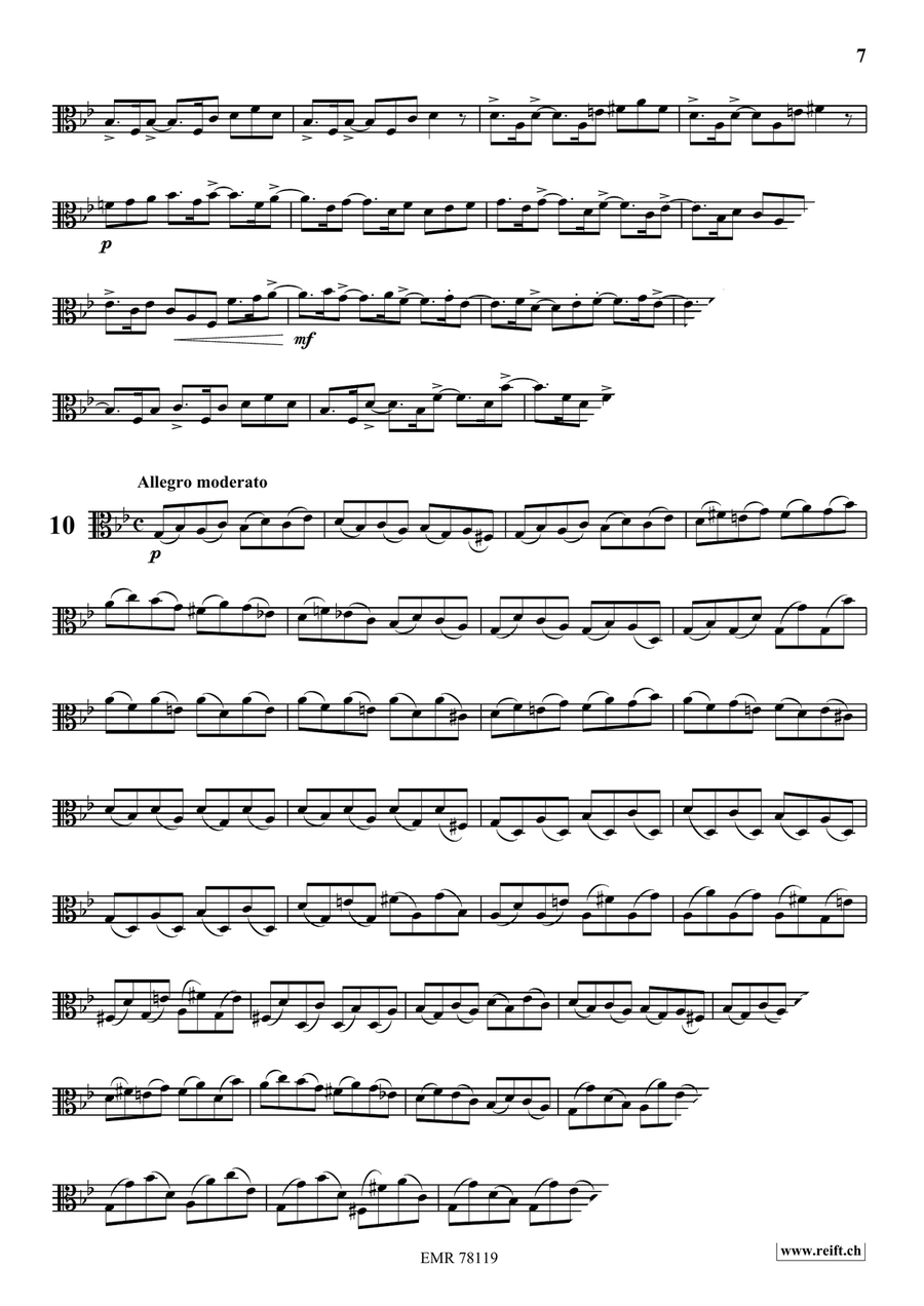 24 Melodic Studies 24 Melodic Studies Trombone scores gallery preview page 8