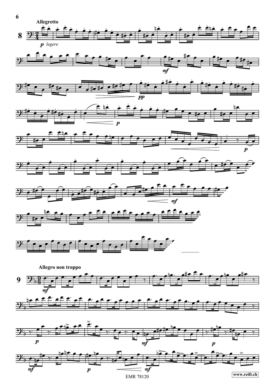 24 Melodic Studies 24 Melodic Studies Trombone scores gallery preview page 7