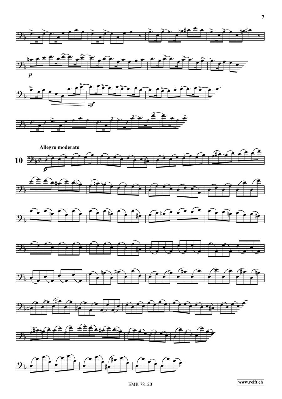 24 Melodic Studies 24 Melodic Studies Trombone scores gallery preview page 8
