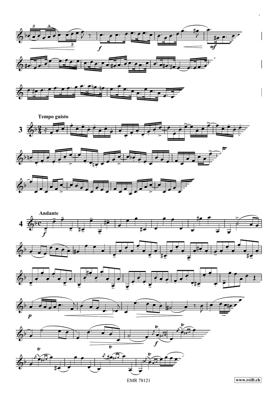 24 Melodic Studies 24 Melodic Studies Trombone scores gallery preview page 4