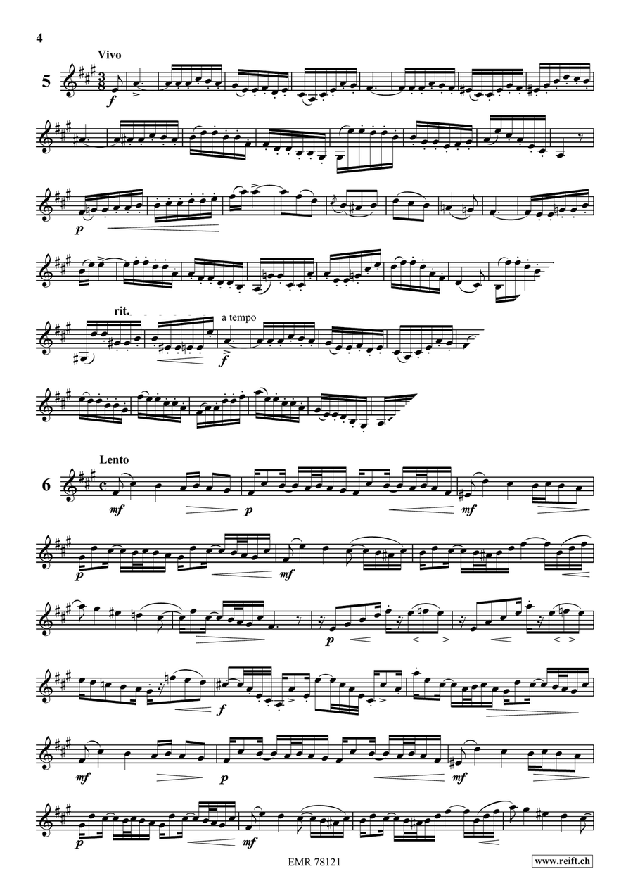 24 Melodic Studies 24 Melodic Studies Trombone scores gallery preview page 5