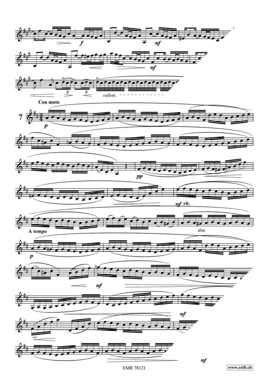 24 Melodic Studies 24 Melodic Studies Trombone scores gallery preview page 6