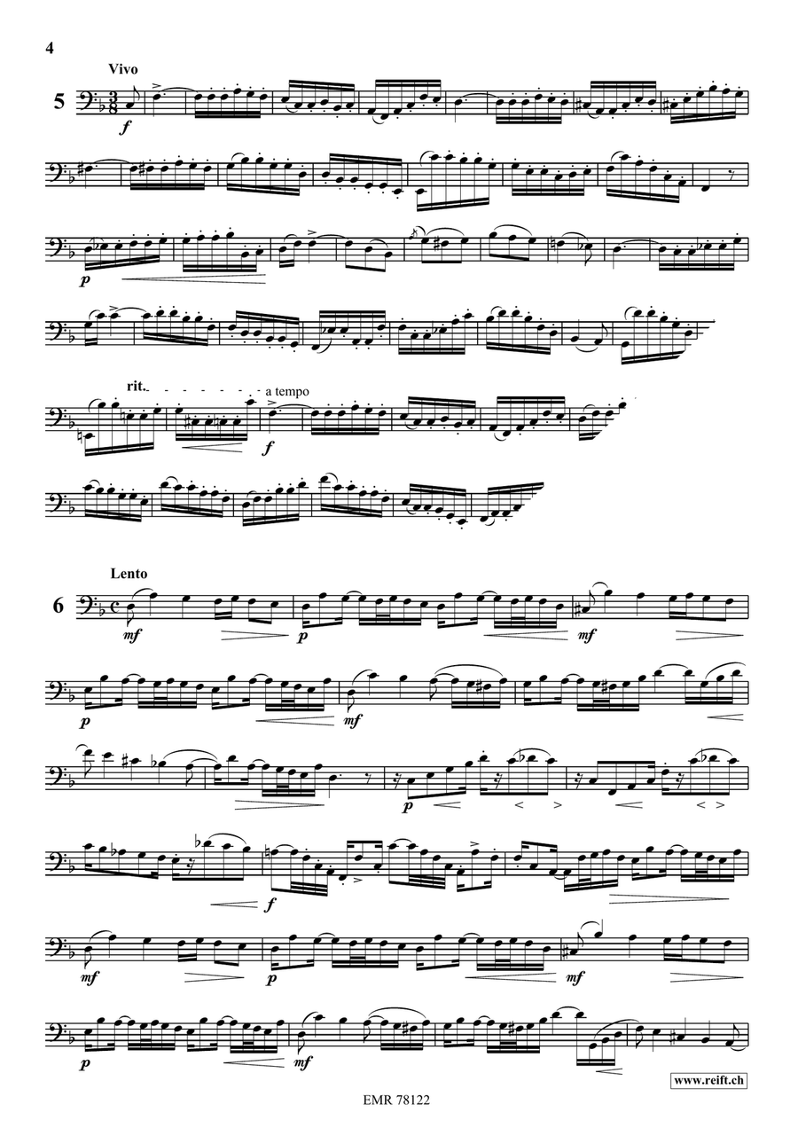 24 Melodic Studies 24 Melodic Studies Trombone scores gallery preview page 5