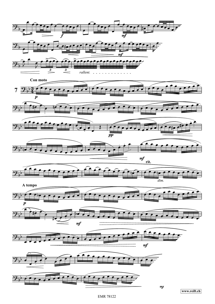24 Melodic Studies 24 Melodic Studies Trombone scores gallery preview page 6