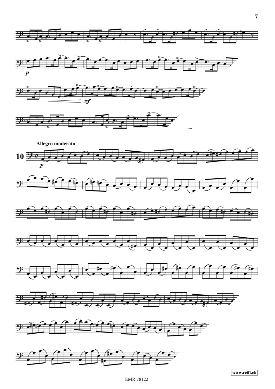 24 Melodic Studies 24 Melodic Studies Trombone scores gallery preview page 8