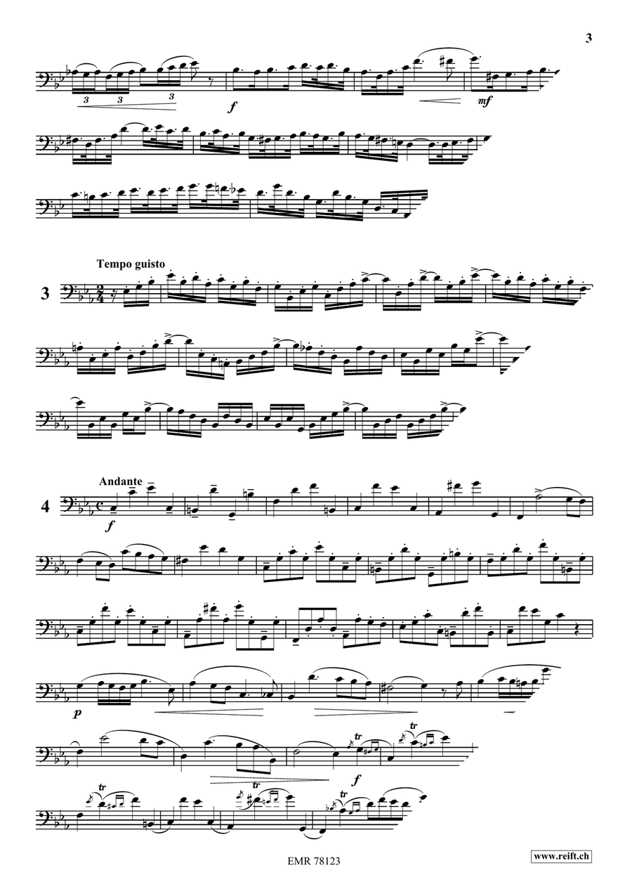 24 Melodic Studies 24 Melodic Studies Euphonium scores gallery preview page 4