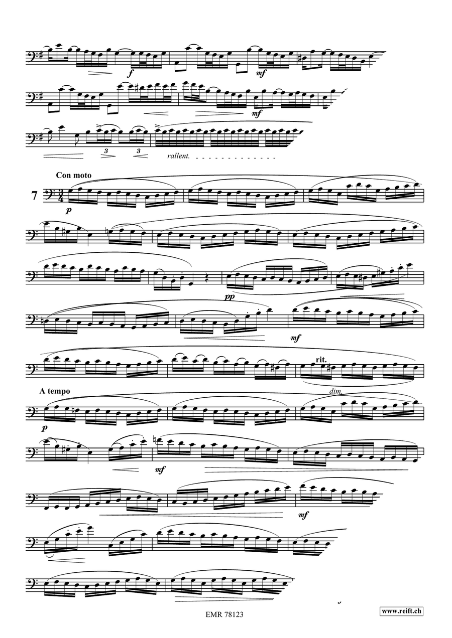 24 Melodic Studies 24 Melodic Studies Euphonium scores gallery preview page 6