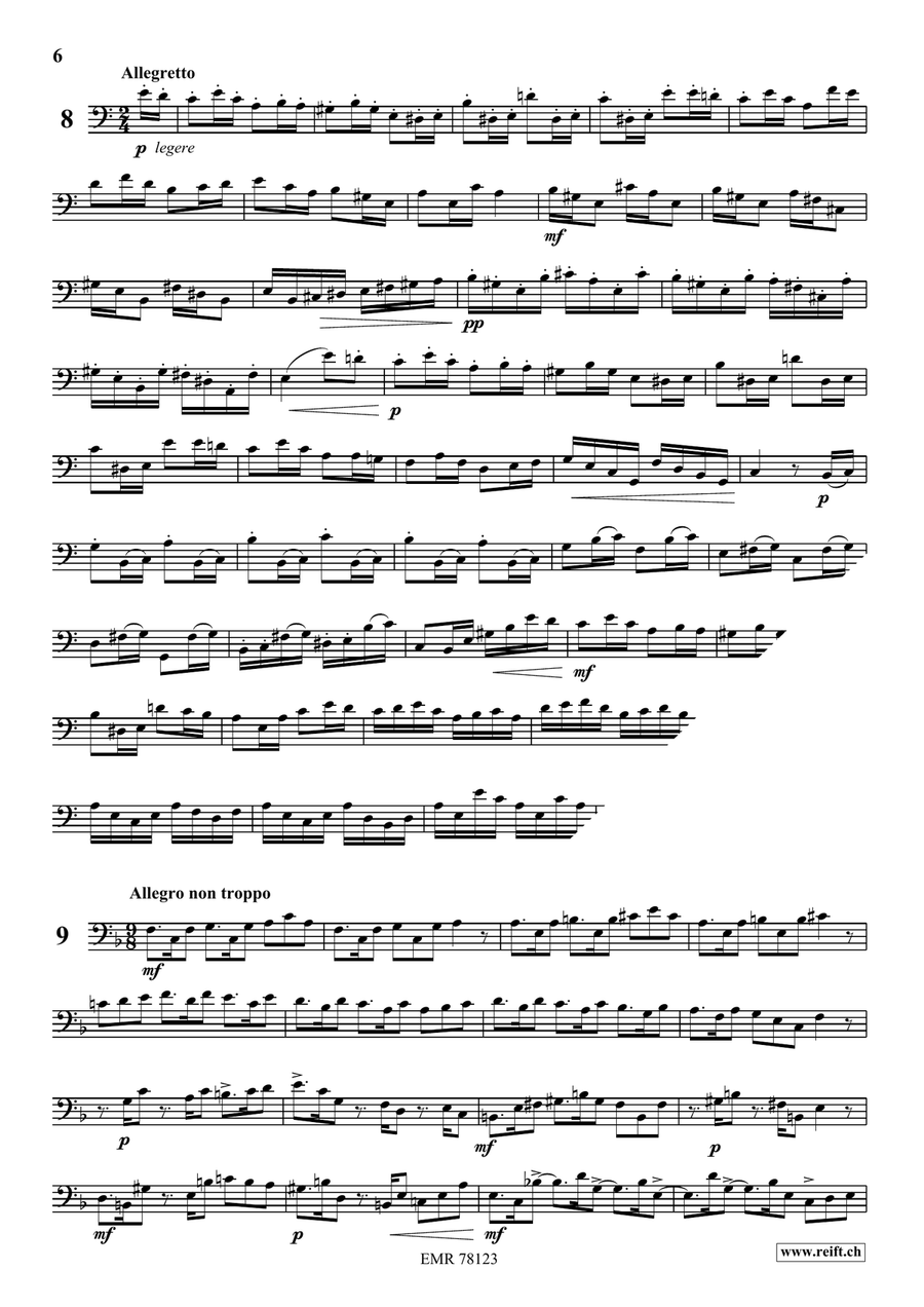 24 Melodic Studies 24 Melodic Studies Euphonium scores gallery preview page 7