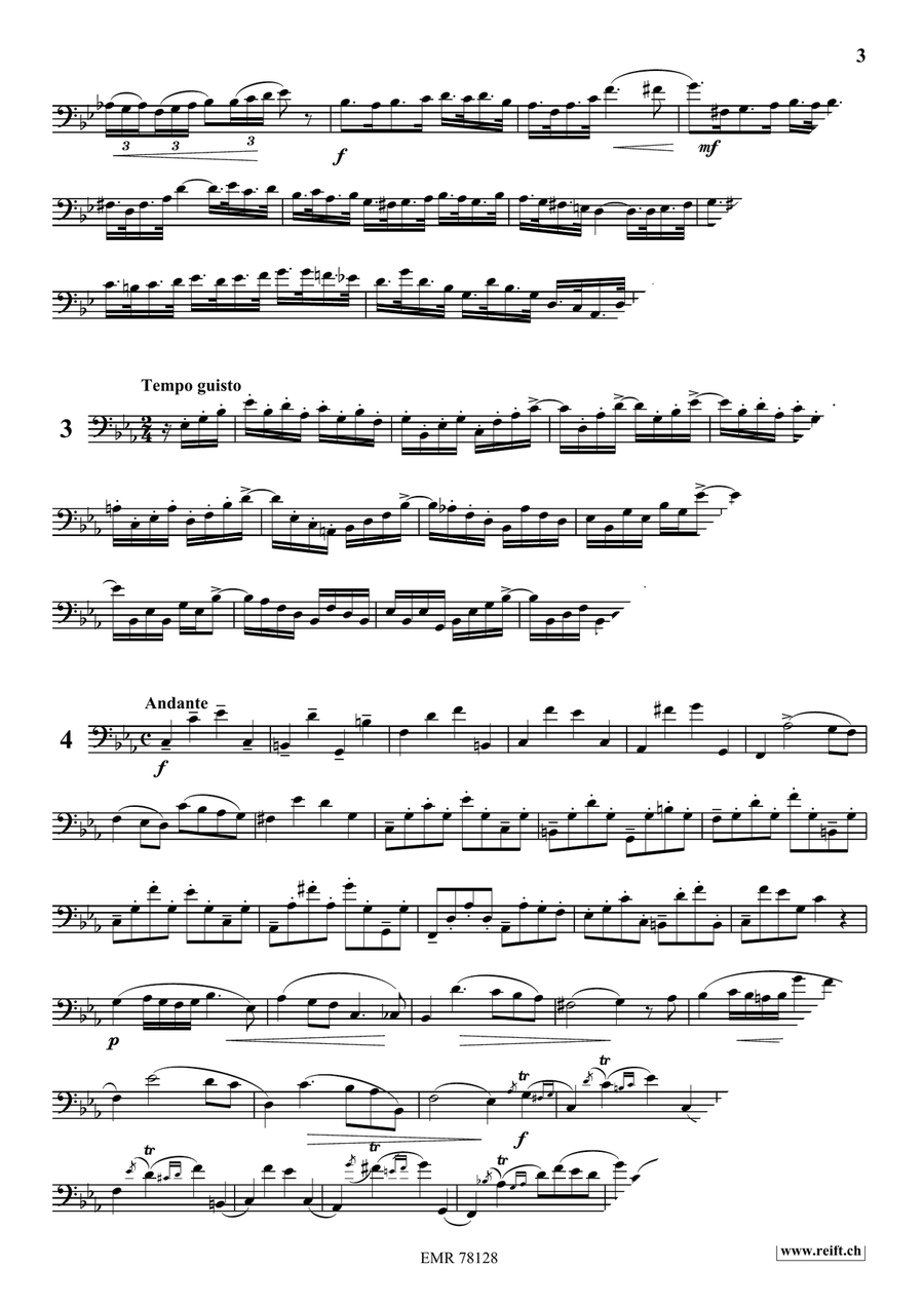24 Melodic Studies 24 Melodic Studies Cello scores gallery preview page 4