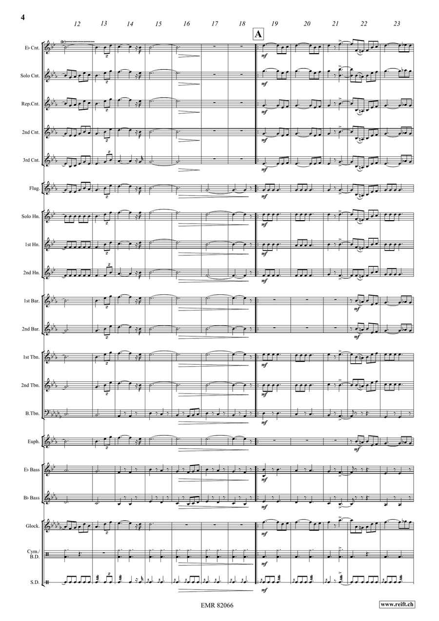 The Commissioner The Commissioner Brass Band scores gallery preview page 6