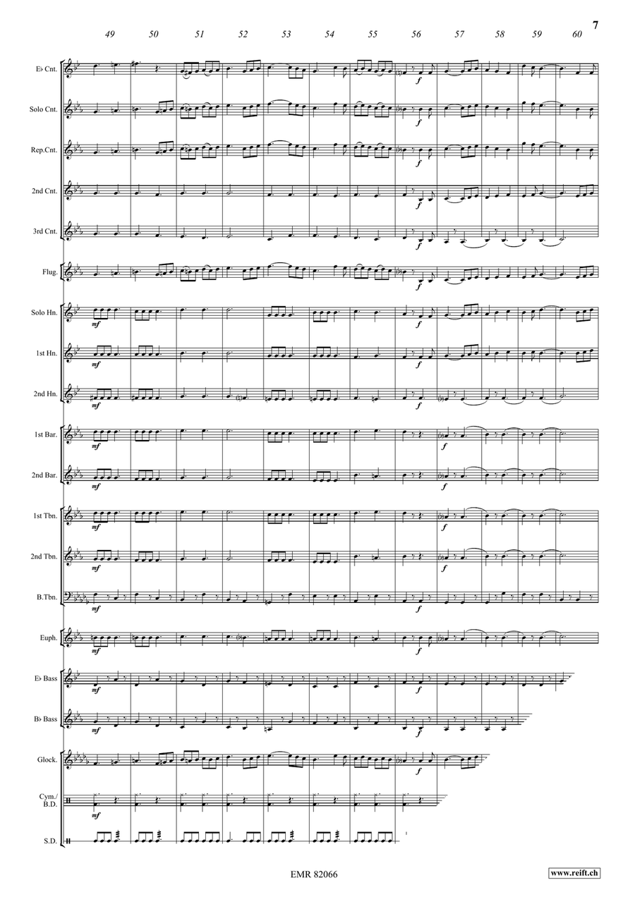 The Commissioner The Commissioner Brass Band scores gallery preview page 9