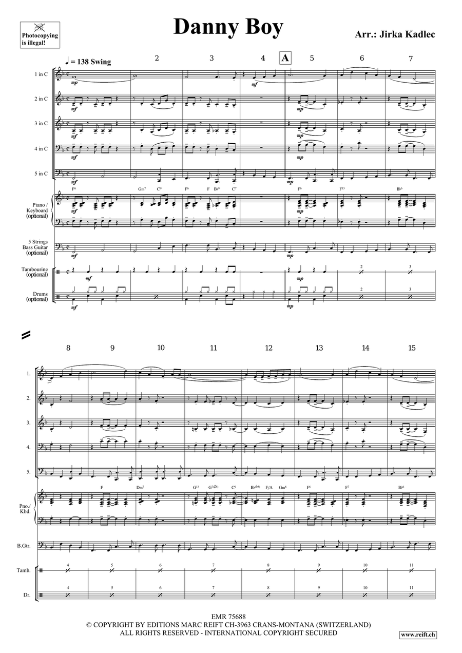 Danny Boy Danny Boy Score scores gallery preview page 3