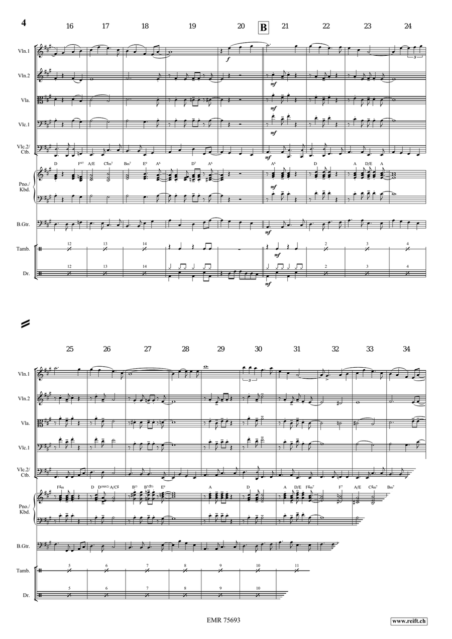 Danny Boy Danny Boy String Quintet scores gallery preview page 4