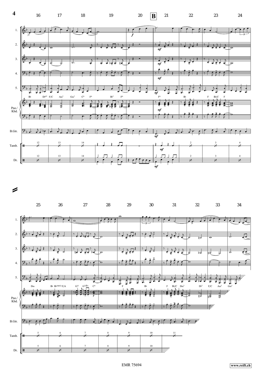 Danny Boy Danny Boy Brass Quintet scores gallery preview page 4