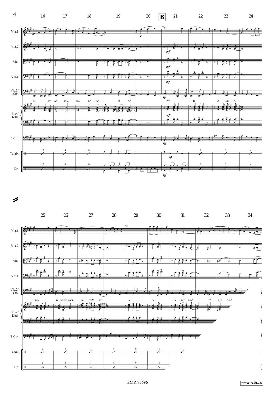 Danny Boy Danny Boy String Orchestra scores gallery preview page 4