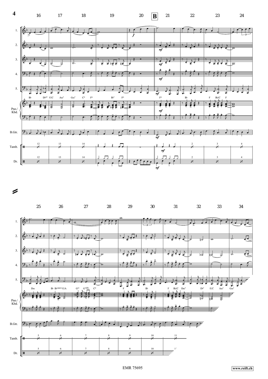 Danny Boy Danny Boy Woodwind Quintet scores gallery preview page 4
