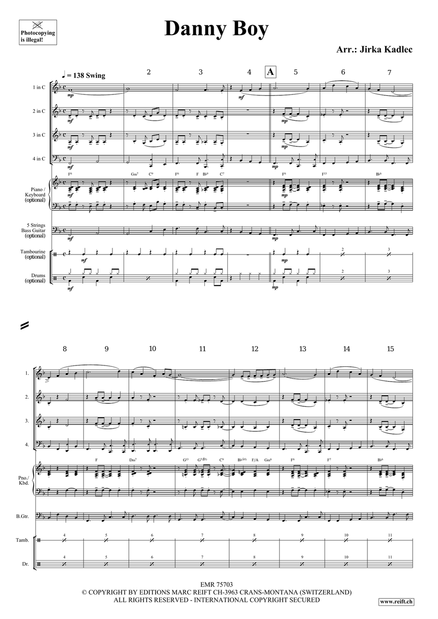 Danny Boy Danny Boy Score scores gallery preview page 3