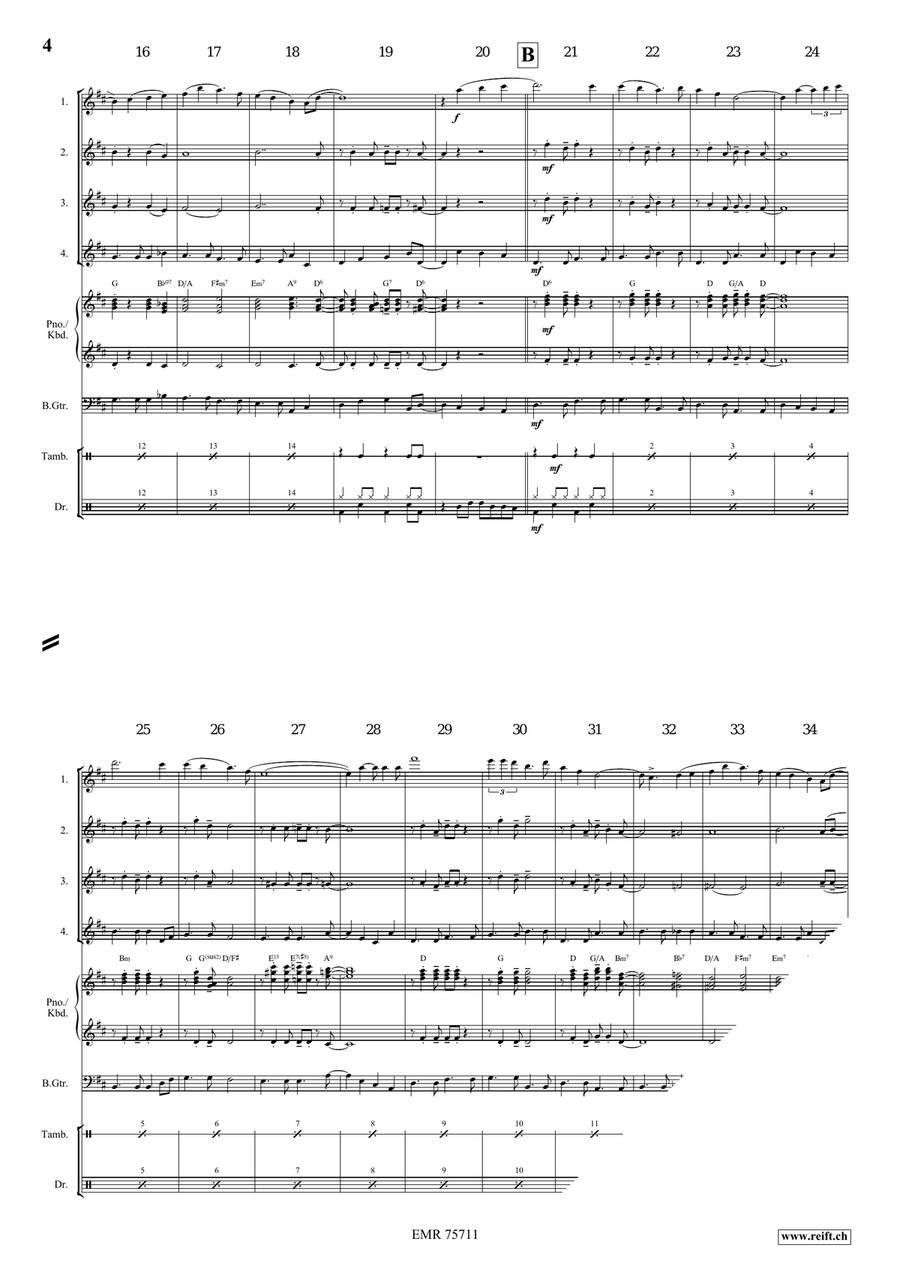 Danny Boy Danny Boy Flute Quartet scores gallery preview page 4