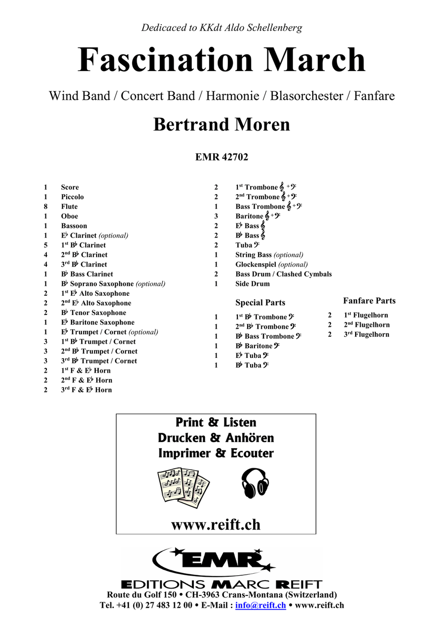 Fascination March Fascination March Concert Band scores gallery preview page 2
