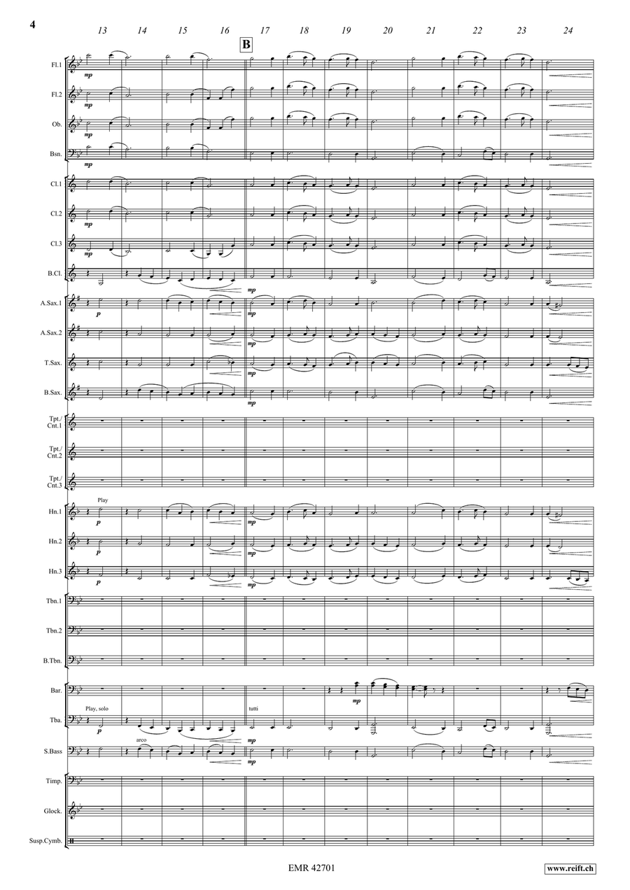 Silent Night Silent Night Concert Band scores gallery preview page 5