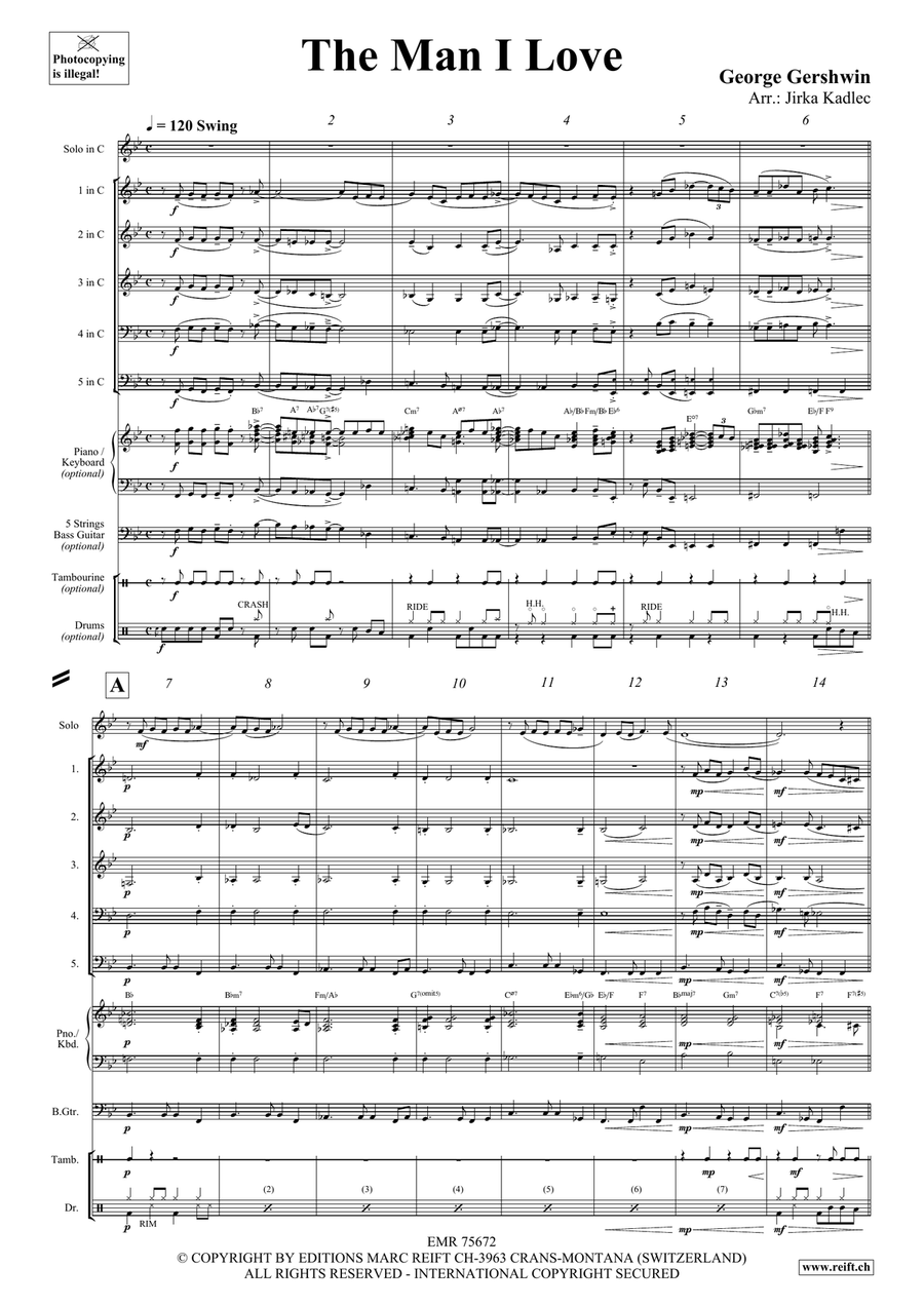 The Man I Love The Man I Love Bassoon scores gallery preview page 3