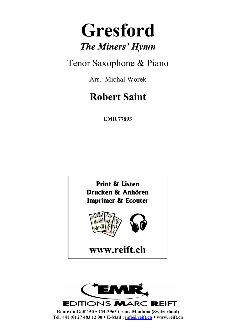 Gresford Gresford Tenor Saxophone scores gallery preview page 2