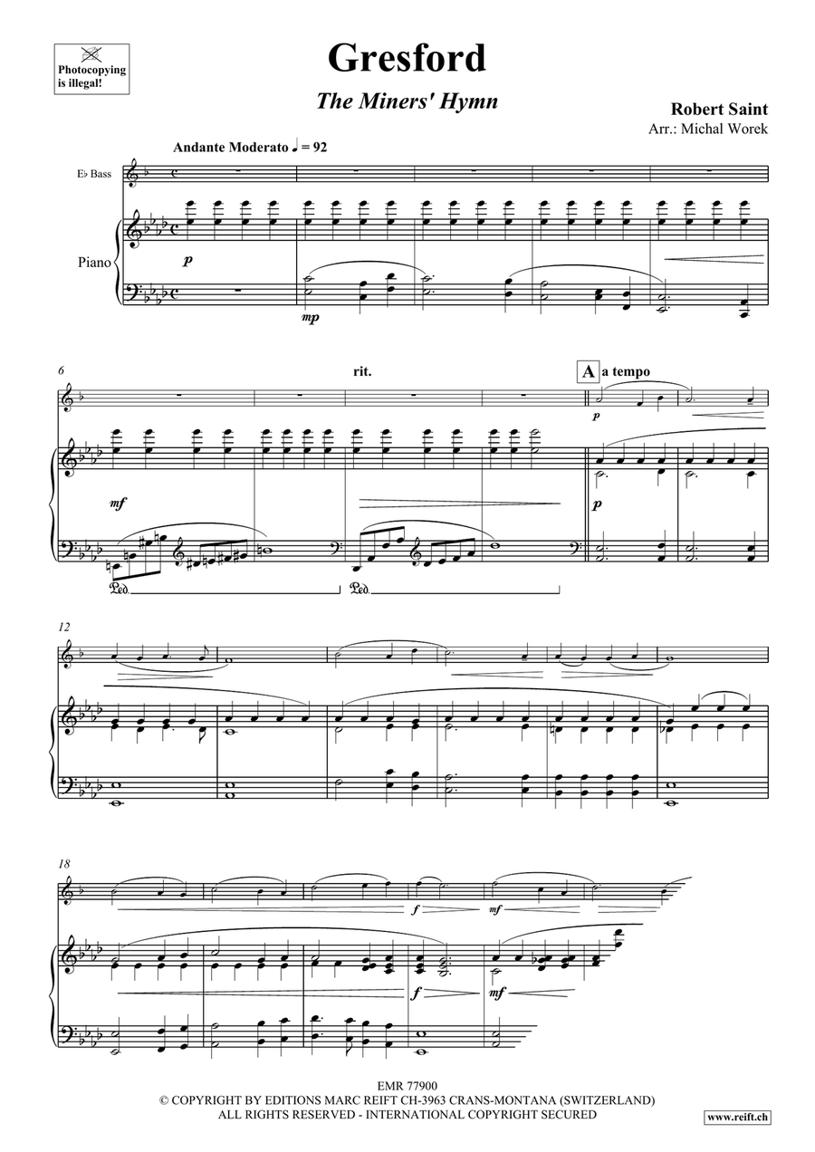 Gresford Gresford Voice Solo scores gallery preview page 3
