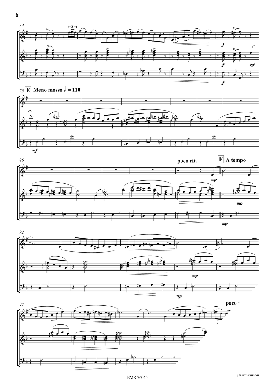 Biguine à la Teste Biguine à la Teste Trumpet scores gallery preview page 6