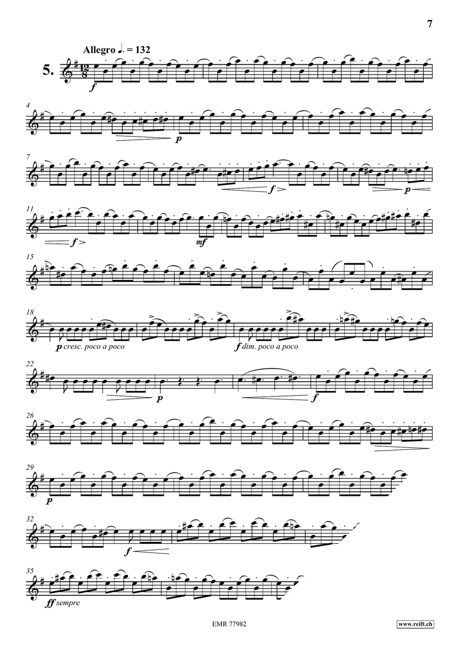 30 Studies 30 Studies Flute Solo scores gallery preview page 7