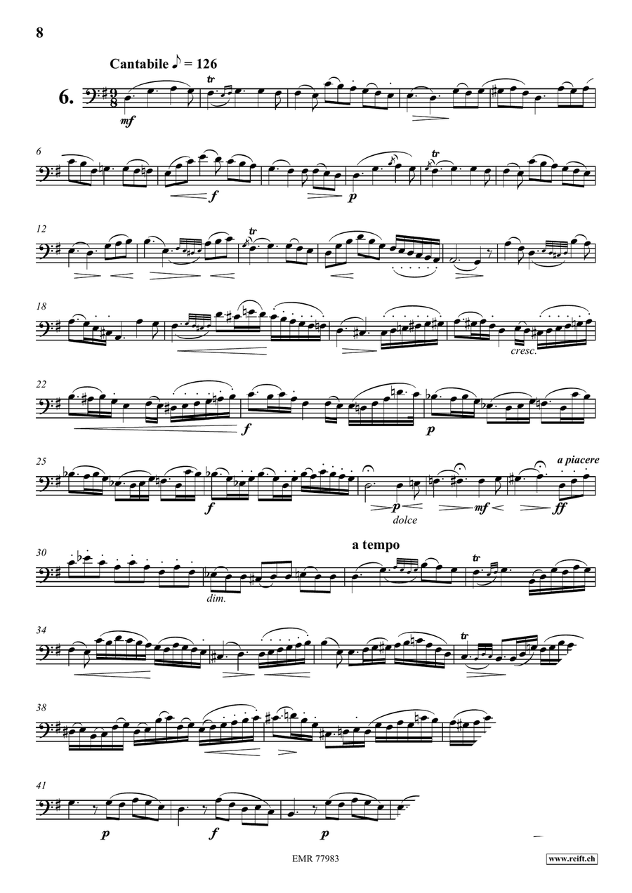 30 Studies 30 Studies Bassoon Solo scores gallery preview page 8