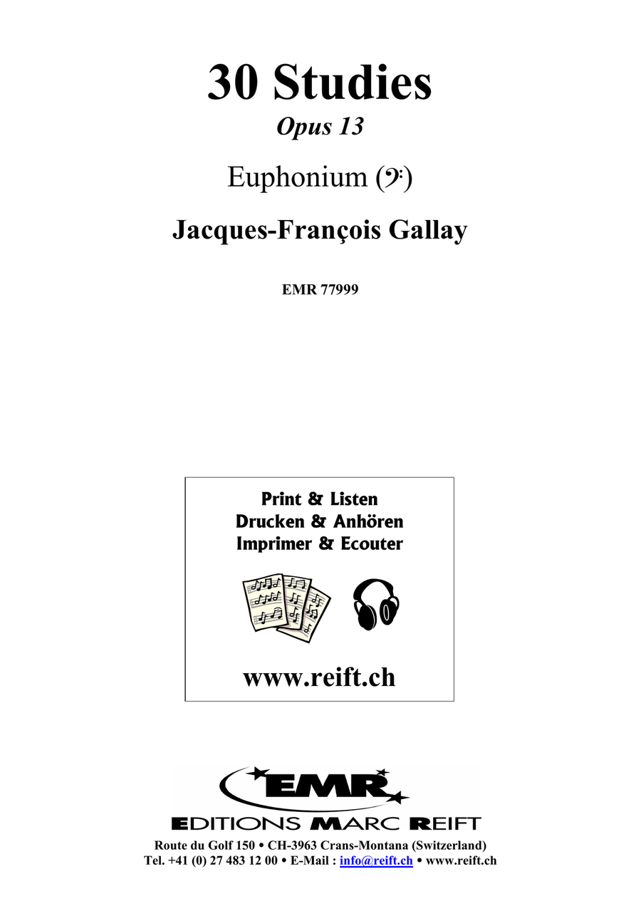 30 Studies 30 Studies Euphonium scores gallery preview page 2