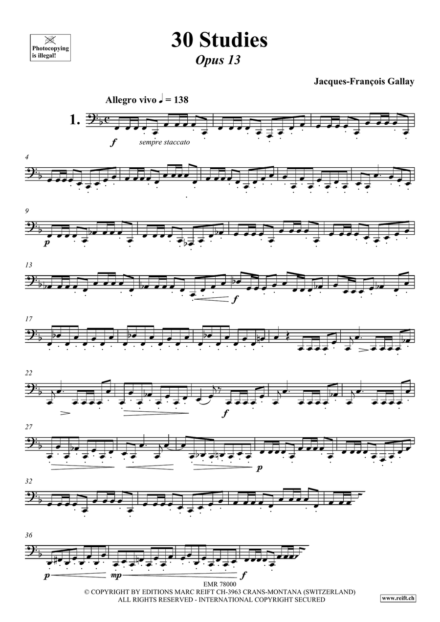 30 Studies 30 Studies Tuba scores gallery preview page 3