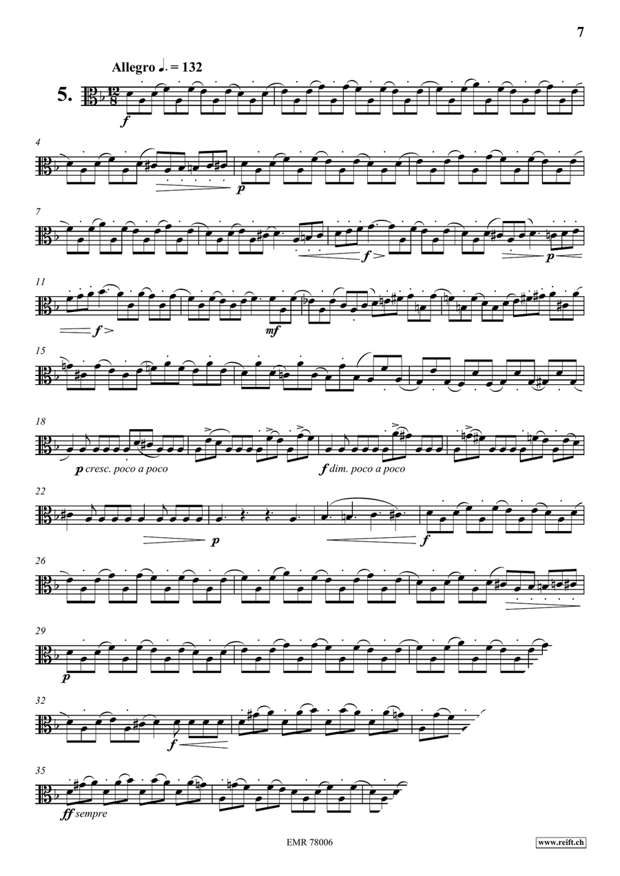 30 Studies Viola Solo scores gallery preview page 7